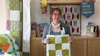 Quilt Tutorial Block1 Patchworkdecke einfach gemacht