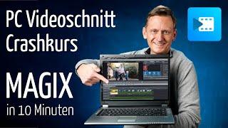 Video schneiden mit MAGIX VIDEO DELUXE- Tutorial Anfänger Deutsch