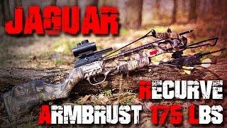 Jaguar Recurve Armbrust 175 LBS Crossbow Camo Hunting - Review Test Outdoortest DeutschGerman