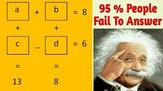 TEKA TEKI Matematika 4 Kotak ... 99% Orang Tidak Bisa Menjawab