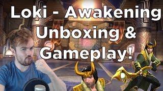 Loki Awakening Unboxing & Gameplay Marvel Contest of Champions