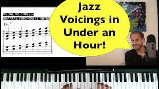 Jazz Voicings in Under an Hour