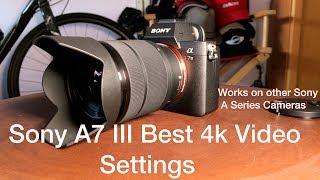 a7III Video Settings Make Your Sony a7III a Filmmaking Camera