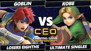 CEO 2024 TOP 8 - Goblin Roy Vs. Kobe Young Link Smash Ultimate - SSBU