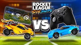 Controller Vs Touch Players at EVERY Rank in Rocket League Sideswipe Whos Better?