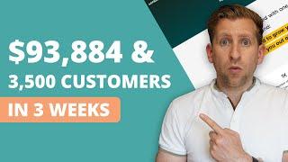 $93884 & 3500 Customers My AppSumo Experience