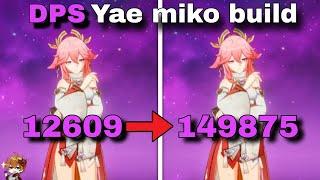 DPS yae miko guide  Genshin Impact