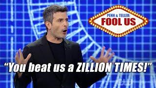 Magician REVEALS trick and still fools Penn & Teller - Asi Wind on Penn & Teller Fool Us