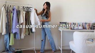 CASUAL SUMMER OUTFITS summer lookbook 2022
