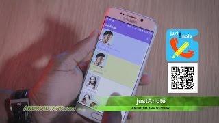 justAnote Android App Review