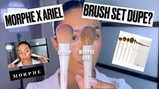 Testing #MorphexAriel Brush Set Dupe? Honest Review of #JessupBrushes  Emma Lee