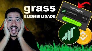 GRASS AIRDROP DISTRIBUIÇÃO VERIFIQUE SUA ELEGIBILIDADE