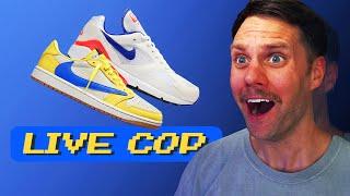 LIVE COP Nike Air 180 & Travis Scott Air Jordan 1 Low Canary