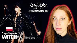 WILL POLAND SEND JUSTYNA STECZKOWSKA TO EUROVISION 2024? REACTING TO WITCH-ER TAROHORO