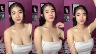 Bigo Live Hot  ABG TOGE tanpa BRA UTING nya NYEPLAK 