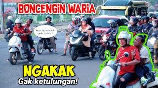 PRANK WARIA LUCU DI LAMPU MERAH - ARUN ALIF