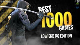 TOP 1000 BEST Low Spec Games for 4 GB RAM 256 MB VRAM Playable Without Graphics Card 2024 List