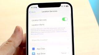 How To Turn On Location Services On iPhone