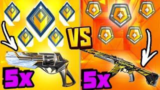 5 Gold vs 5 Radiant ama Radiantlarda SHERİFF var Valorant