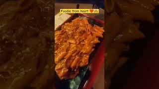 Red sauce pasta  Foodie  Spicy and tasty Street food  Tag pasta lovers #viral #foodie #shorts