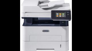 Xerox B215 - How to print Configuration and Supplies Information