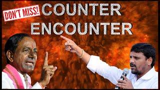 #Live COUNTER ENCOUNTER  #TeenmarMallanna  #QNews  #QMusichd