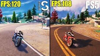 Series S is better than PlayStation 5  Fortnite 120FPS Chapter 4 Season 2