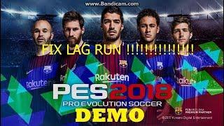 How to Fix Lag in PES 2018 Demo  Run on Low End PC  Tutorial  HD