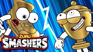 SMASHERS Goldy Vs Champ + More Kids Cartoons  Zuru  Smashers World  Animated Stories