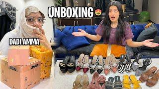 MYSTERY BOXES KI UNBOXING   Punjabi Dadi Ki Roasting   Itny Ziada Shoes Agaye 