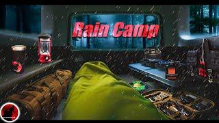 Car Camping in the Rain with No Tent