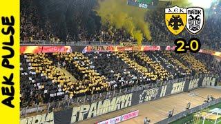 ΑΕΚ-ΠΑΟΚ 2-0 Κερκίδα ΟΠΑΠ ΑΡΕΝΑ - Original 21 ultras  #football #ultras #paok #foryou