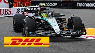 DHL Fastest Lap Award 2024 Monaco GP Lewis Hamilton  Mercedes