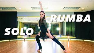Girls Rumba Solo Latin Dance Intermediate Level Routine  Dafna Choreography  StyleMe