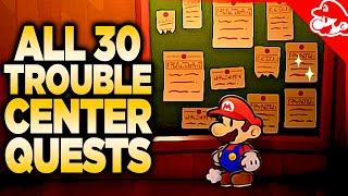 Every Trouble Center Quest in Paper Mario The Thousand-Year Door