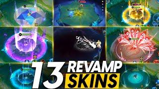 ALL 13 UPCOMING REVAMP SKINS COMPARISON IN ULTRA GRAPHIC  LING & YIN