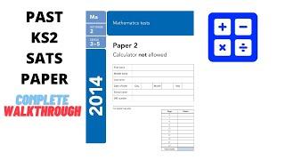 2014 Paper 2 - Past KS2 SATs exam