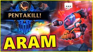 ARAM LOL FUN Moments 2024 Pentakill Rumble Highlight Outplays Montage #273