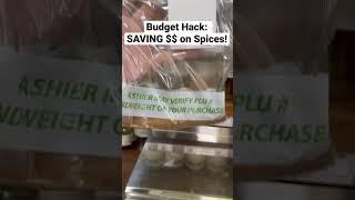 BUDGET HACK Saving Money on Spices