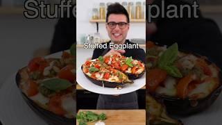 Stuffed Eggplant a veggie-packed dinner idea