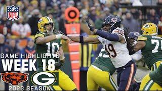 Chicago Bears vs. Green Bay Packers  2023 Week 18 Game Highlights