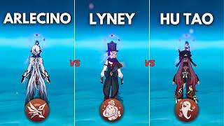 Who is the BEST PYRO DPS?? Arlechino vs Lyney vs HuTao   Genshin Impact 