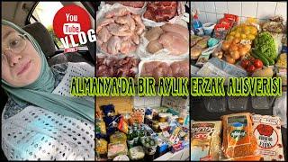 En sevdiğiniz alışveriş VLOGalmanyada bir aylık mutfak alışverişi ne kadar tutuyor⁉️günlük vlog