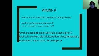 PENCEGAHAN DAN PENANGANAN KEKURANGAN VITAMIN