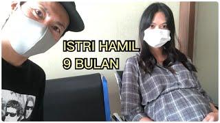 istri hamil 9 bulan. Pasangan Jepang dan Indonesia.