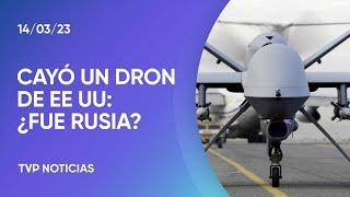 Acusan a Rusia de derribar un dron estadounidense
