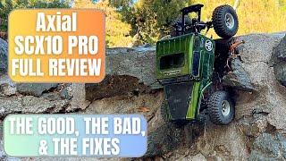 Axial SCX10 Pro LCG Comp Crawler Full Review - strengths weakness and upgrades