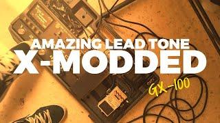 AMAZING LEAD TONE - Boss GX 100 with X Mod Amp and built in 8x12