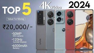 Top 5 Best Camera Phone Under 20000  July 2024  - 5G  Best Camera Phone Under 20000 