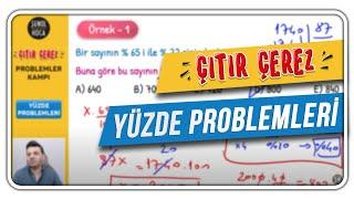 Yüzde Problemleri - Çıtır Çerez Problem Kampı - Şenol Hoca